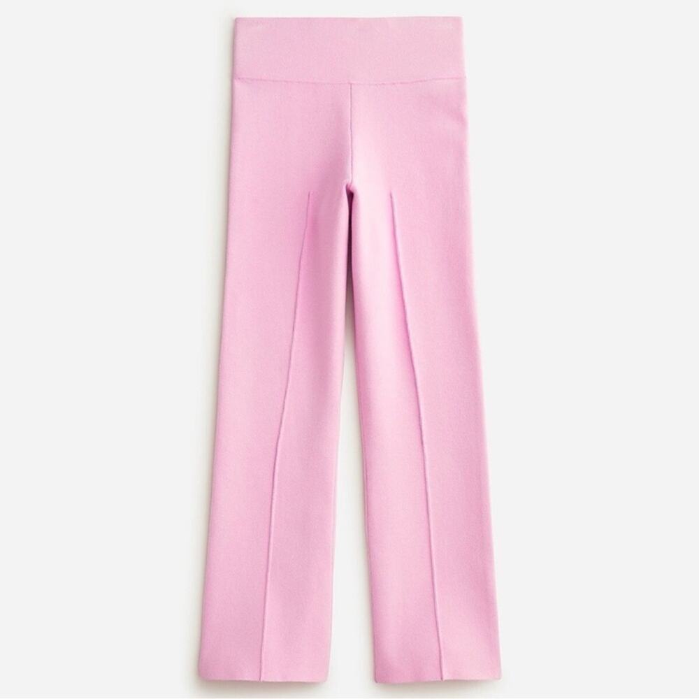 J Crew Delaney Kickout Sweater Ankle Pant Classic Pink Clean Girl - Picture 14 of 14